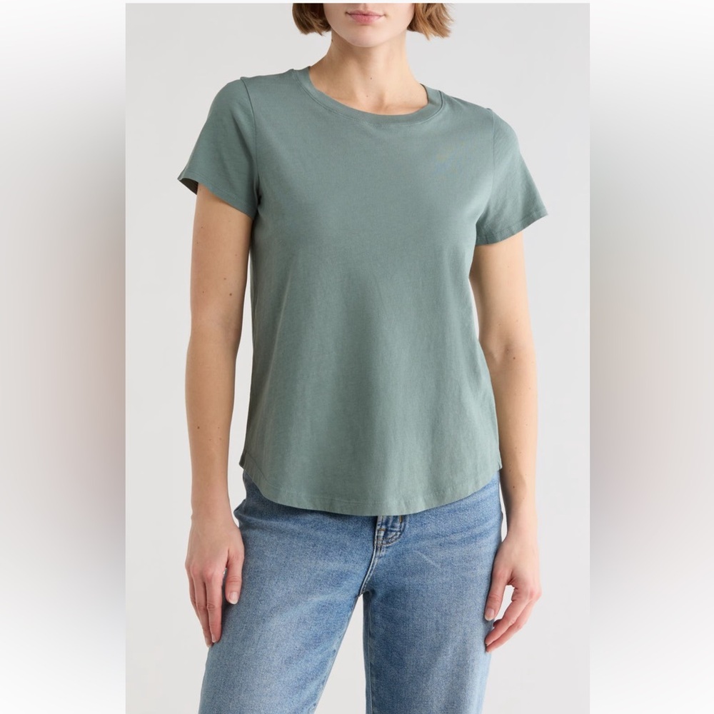 2/$40 🦋MADEWELL NWT 100% Cotton Vintage Short Sleeve Crew Tee, Architect Green